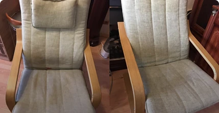 Czyszczenie chemiczne fotela